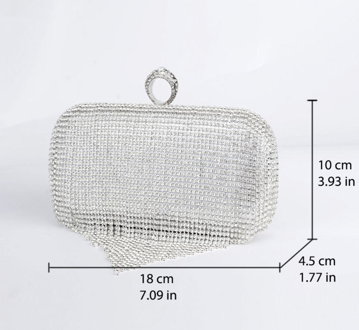 Stellar Cascade Evening Bag