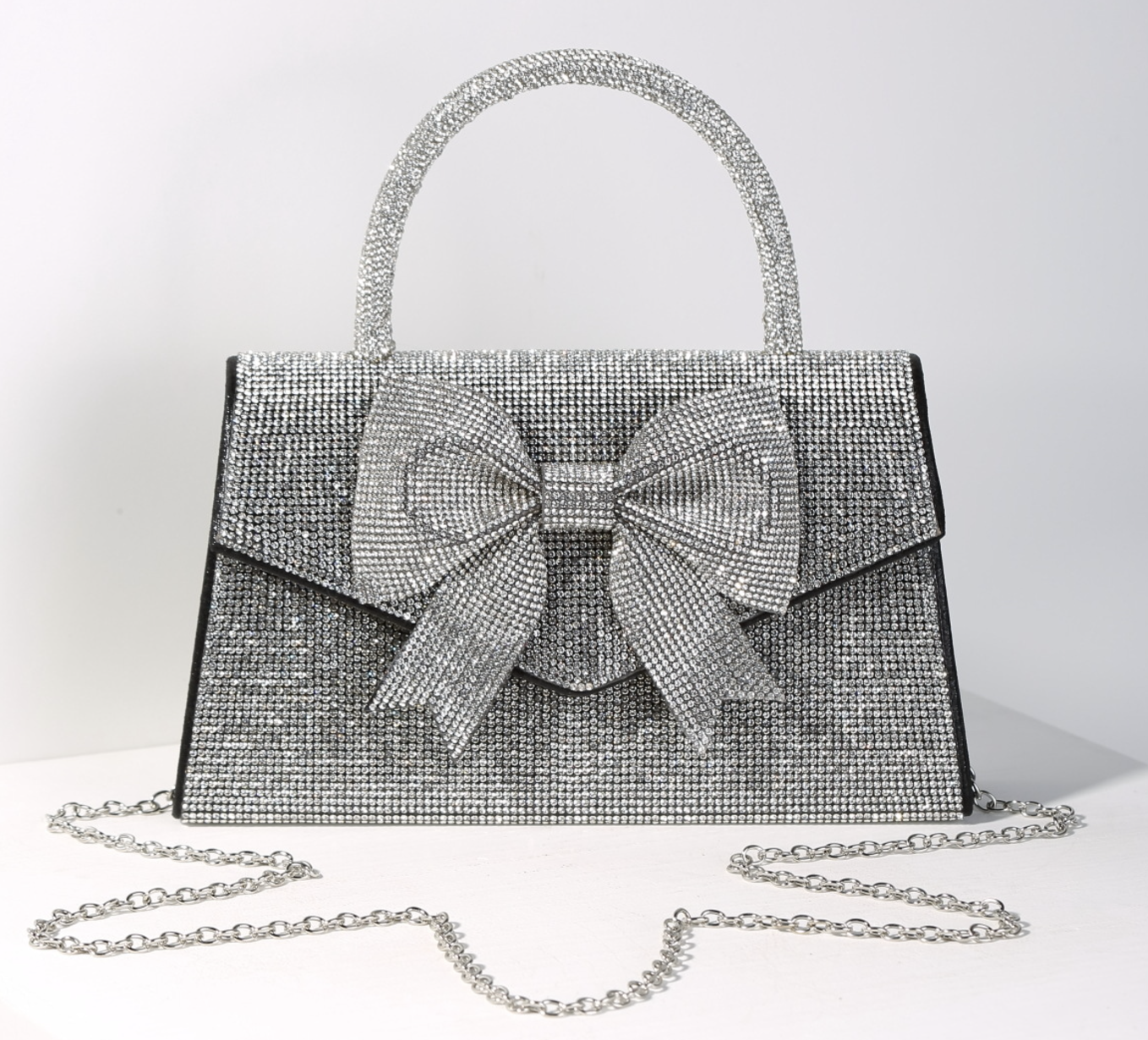 Celestine Bow Top Handle Bag