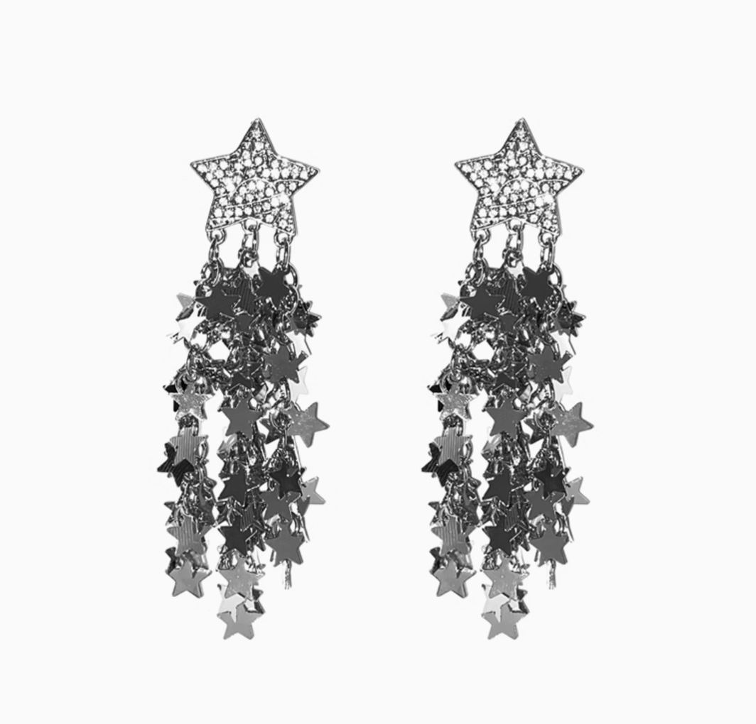 StellarCascade Earrings