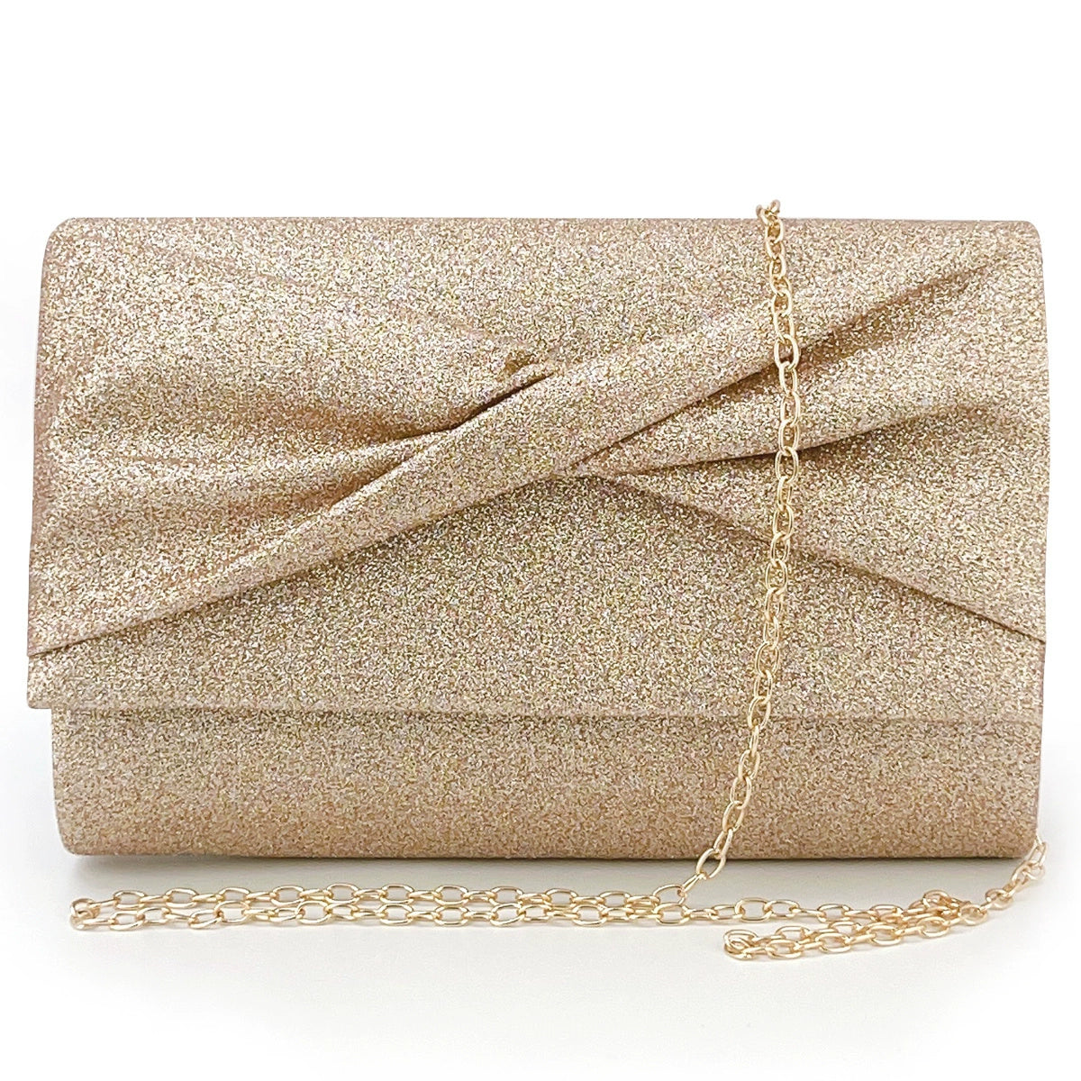 LustreLine Glitter Clutch