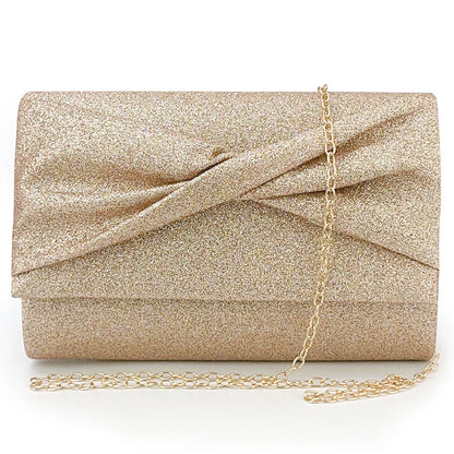 LustreLine Glitter Clutch