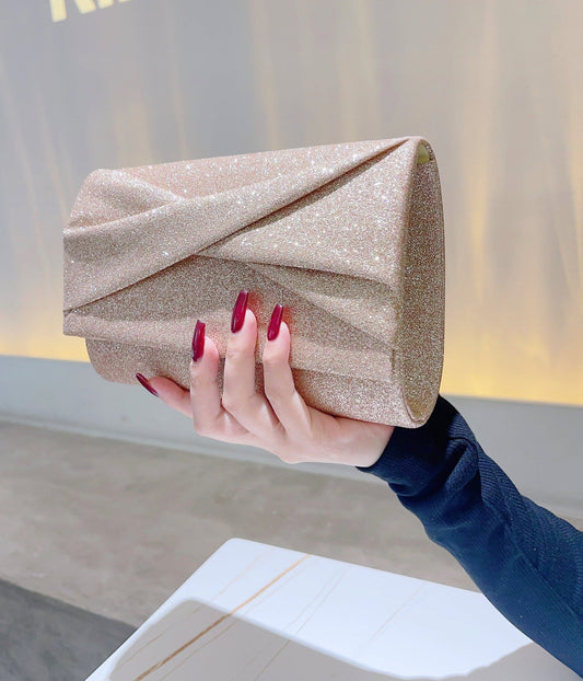 LustreLine Glitter Clutch