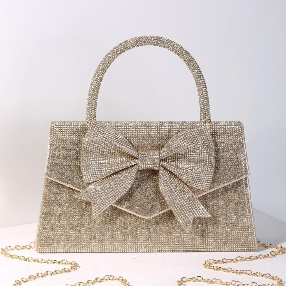 Celestine Bow Top Handle Bag