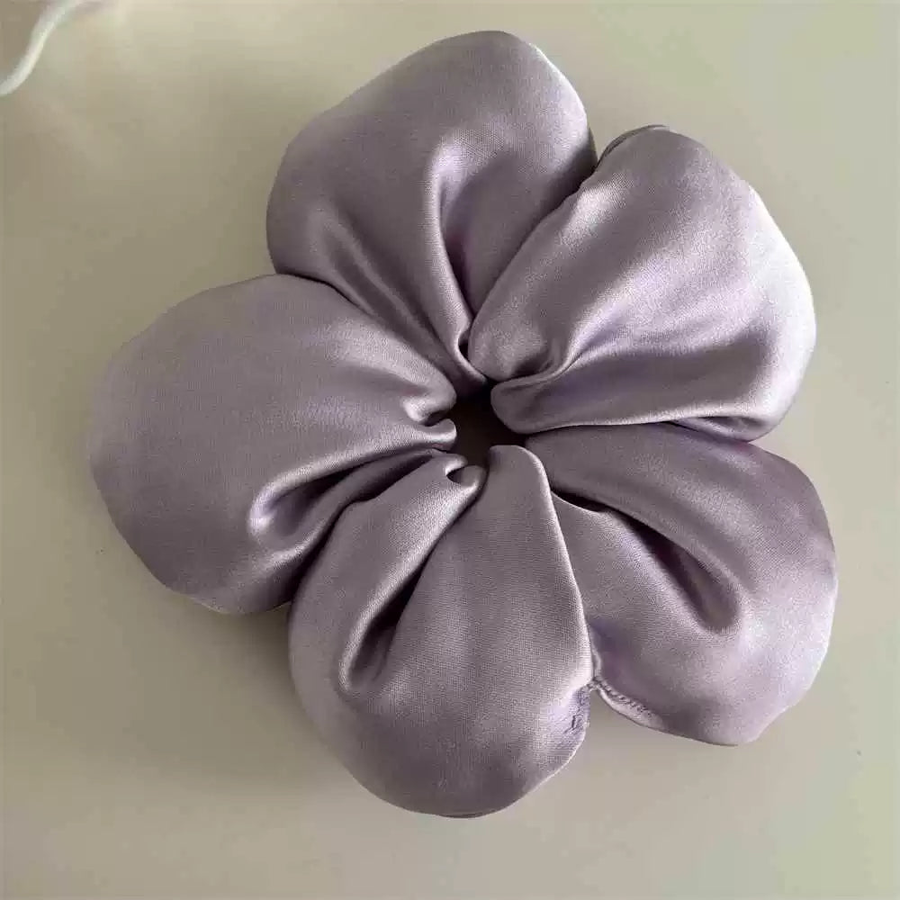 Starlight Elegance – 3D Satin Flower Hairband