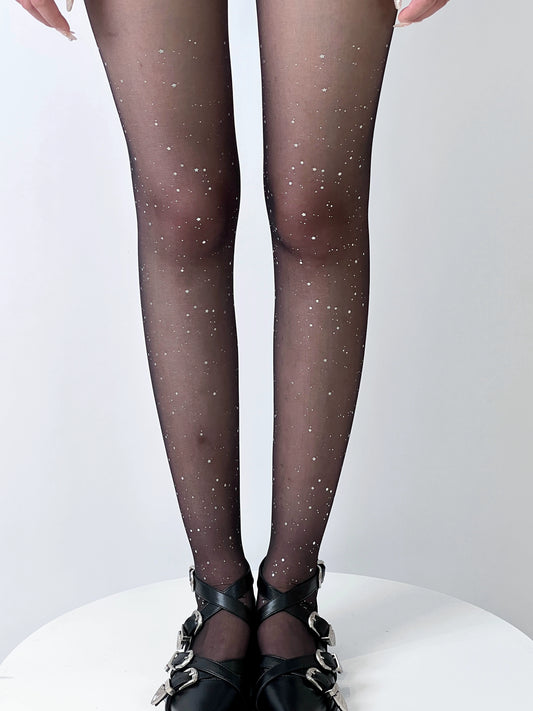 Galaxy Glimmer Stockings