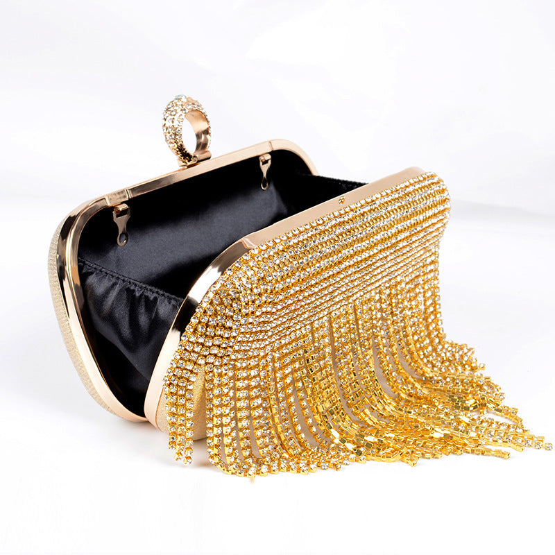 Stellar Cascade Evening Bag